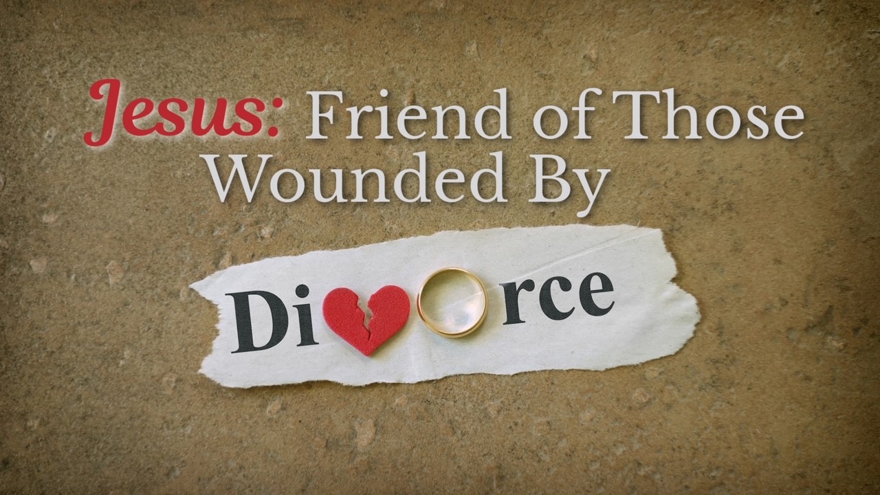 Jesus: Friend of Those Wounded By Divorce